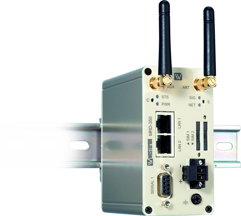 Westermo industrielle mobile bredbåndruter gir pålitelig høyhastighetstilgang til fjernsystemer og anordninger